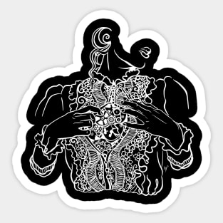 Clockwork Girl Sticker